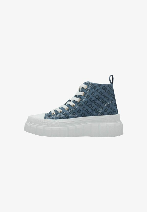 s.Oliver High-top trainers - denim comb