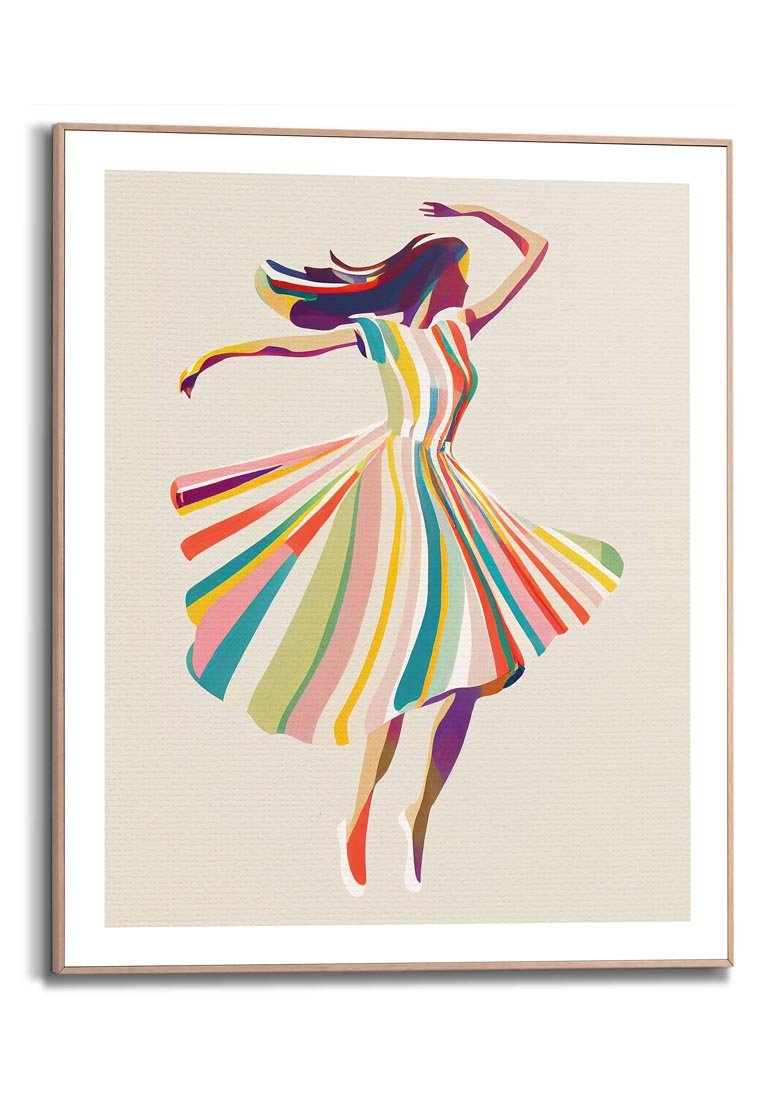 Orange Wallz DANCING WOMAN