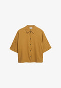 s.Oliver BLUSE - Button-down blouse - ocker