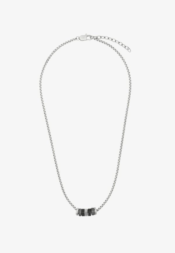 TOM TAILOR MIT ANHÄNGER - Necklace - bicolor