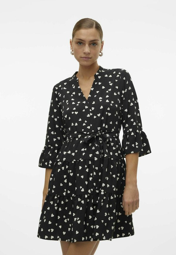 Vero Moda VMZERA Short - Day dress - black