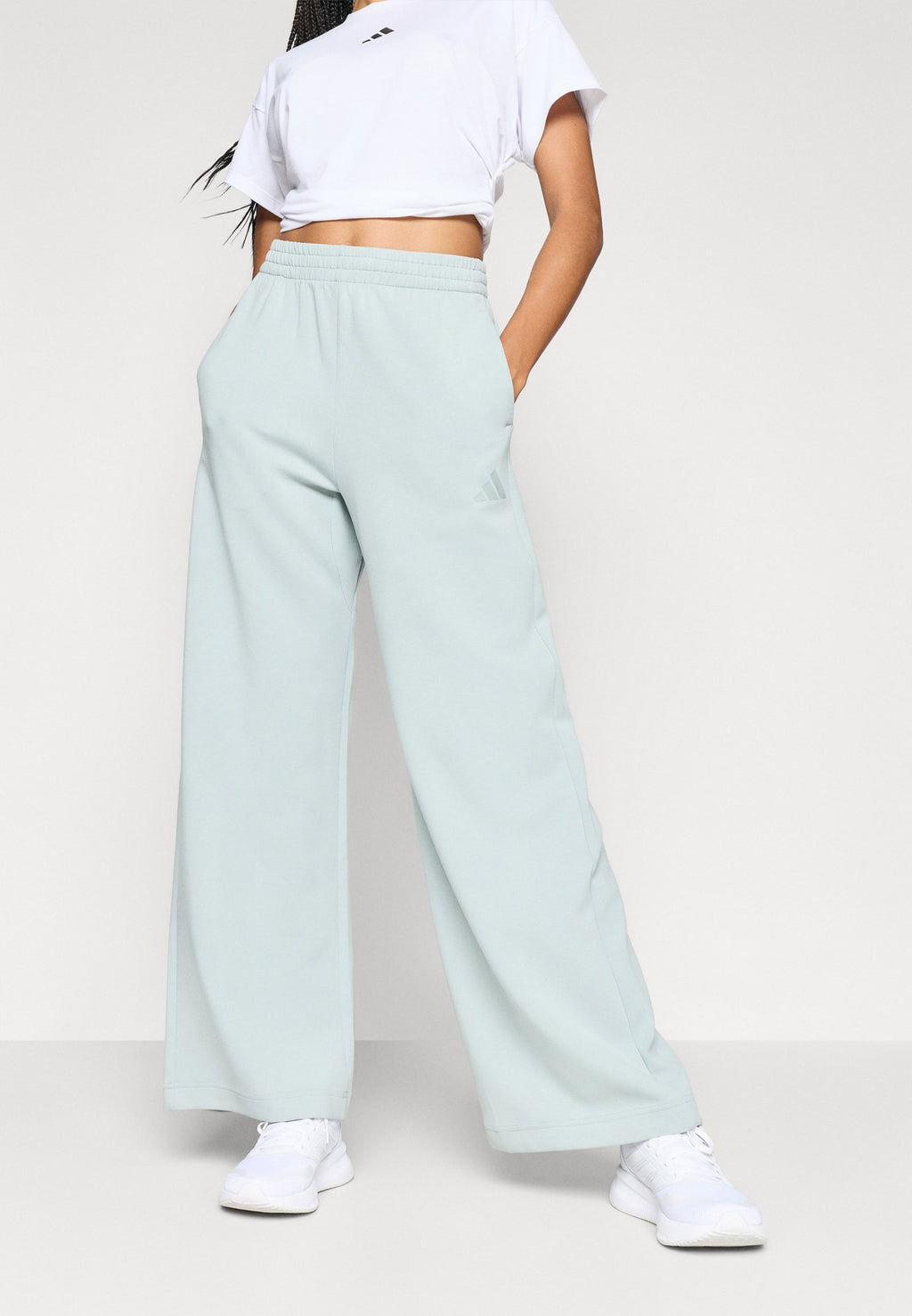 adidas Sportswear SOFT LUX STRAIGHT LEG PANTS