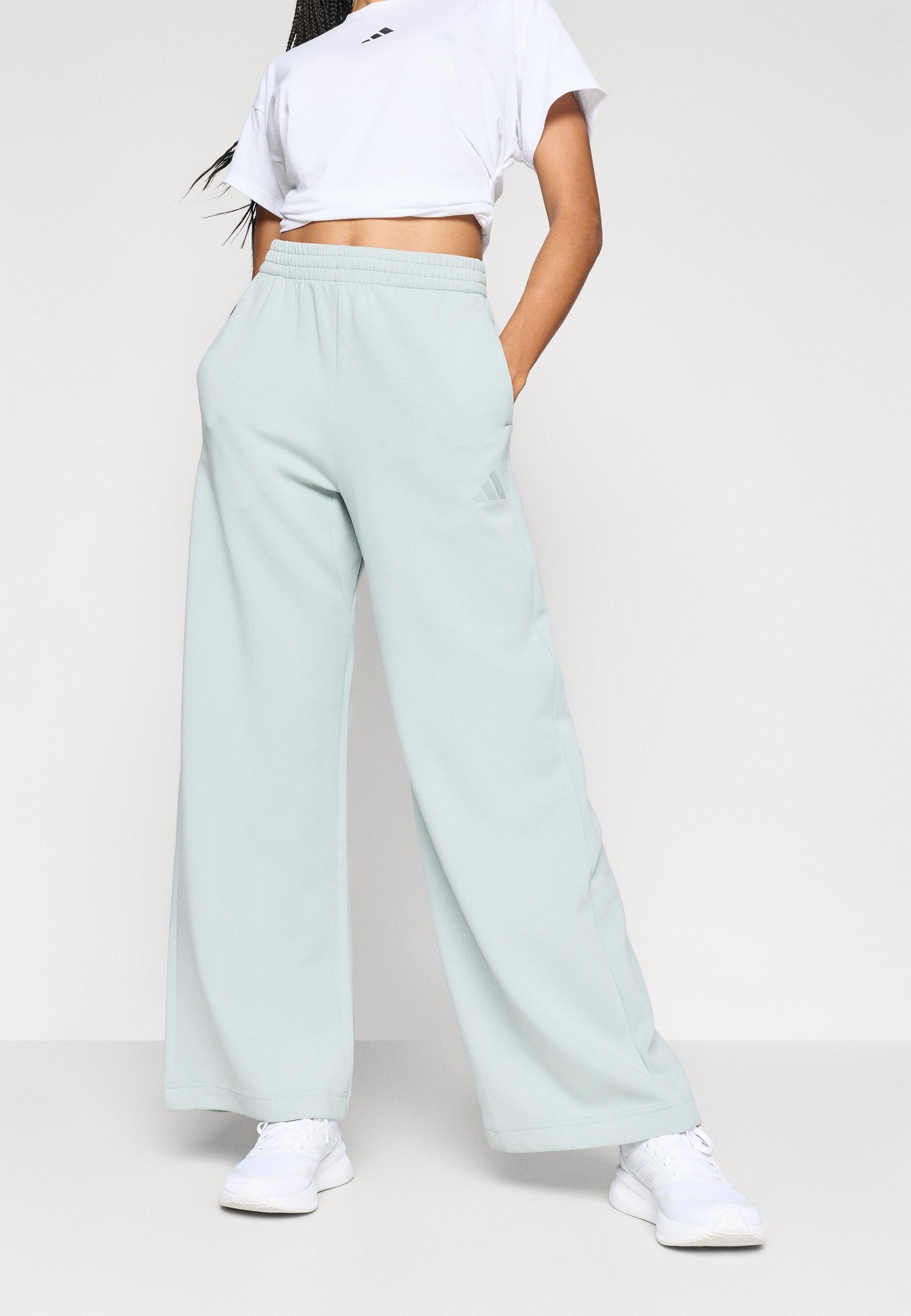 adidas Sportswear SOFT LUX STRAIGHT LEG PANTS