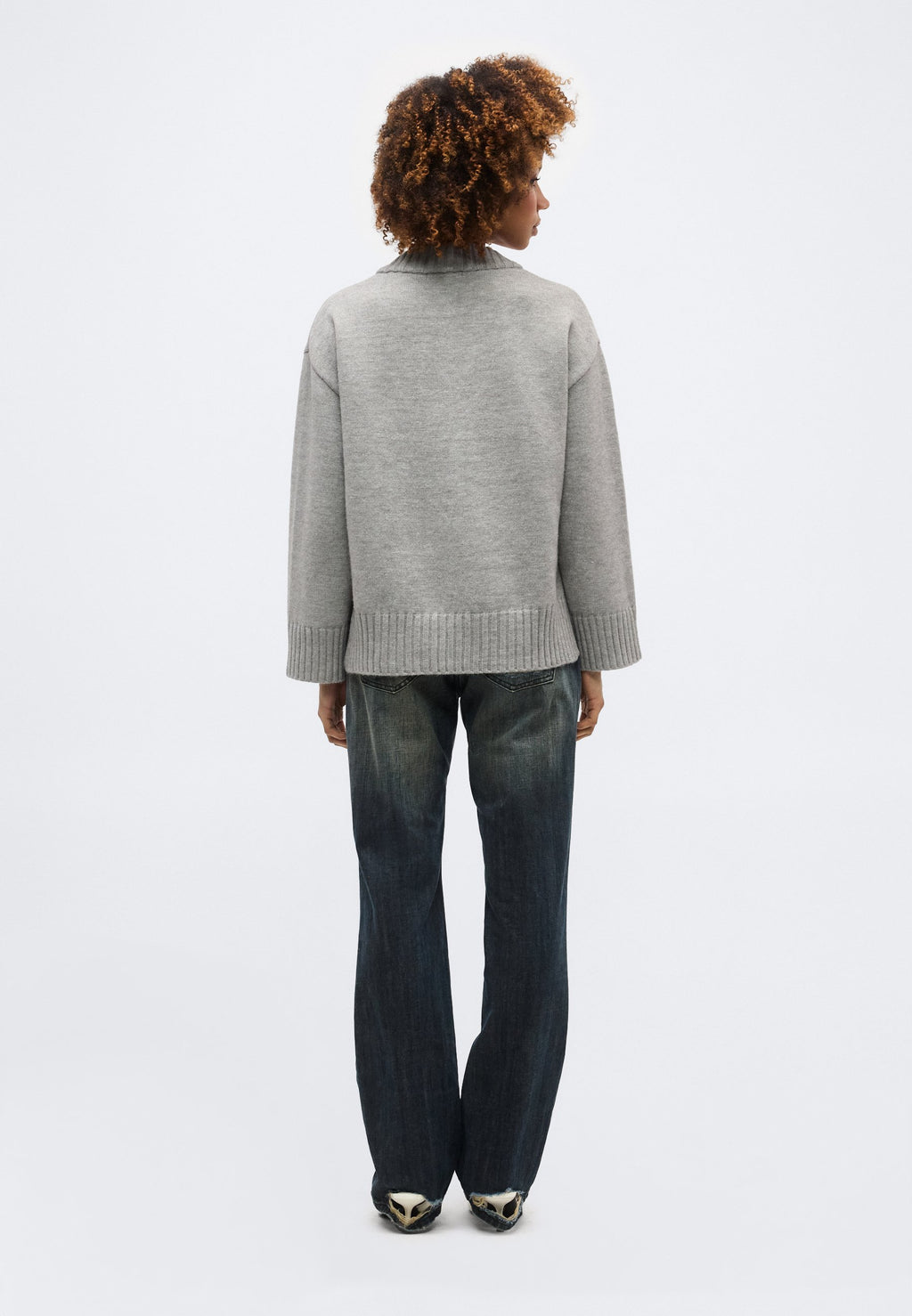 Gina Tricot V NECK SWEATER