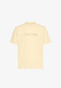 Calvin Klein Jeans CALVIN KLEIN JEANS RELAXED LOGO T-SHIRT - Print T-shirt - vanilla custard