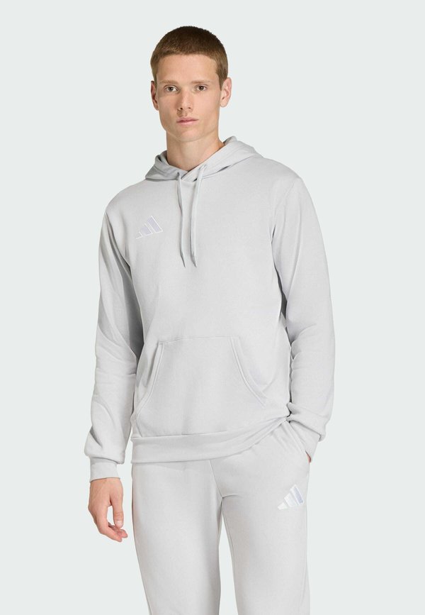 adidas Performance ENTRADA - Hoodie - team light grey   white