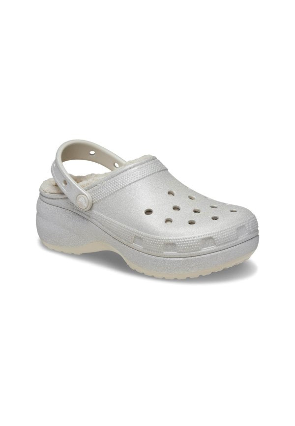 Crocs CLASSIC PLATFORM LINED GLITTER