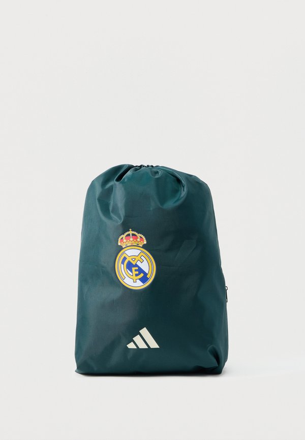 adidas Performance REAL MADRID UNISEX - Drawstring sports bag - green/beige