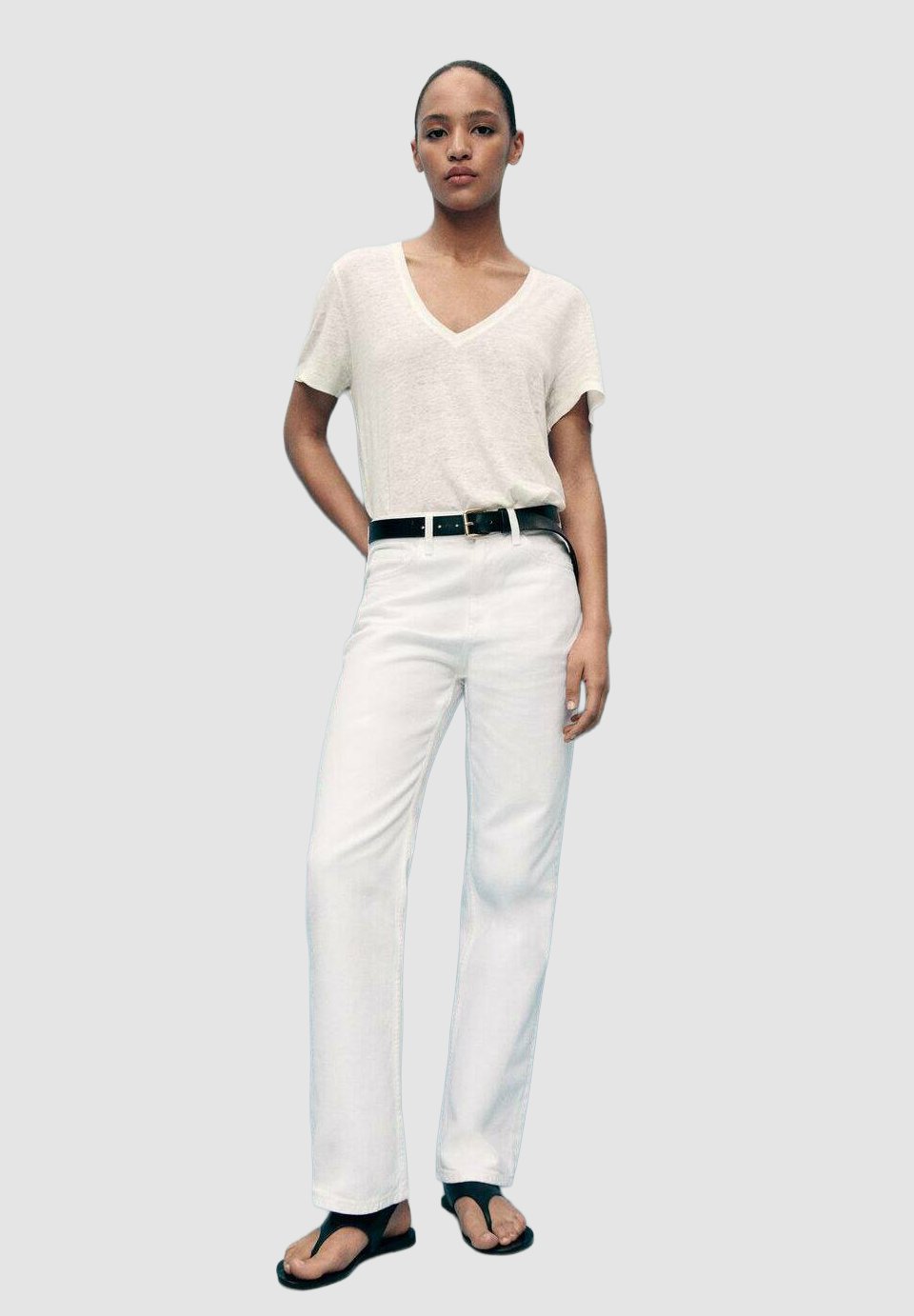 Mango MATILDA STRAIGHT-FIT MID-RISE