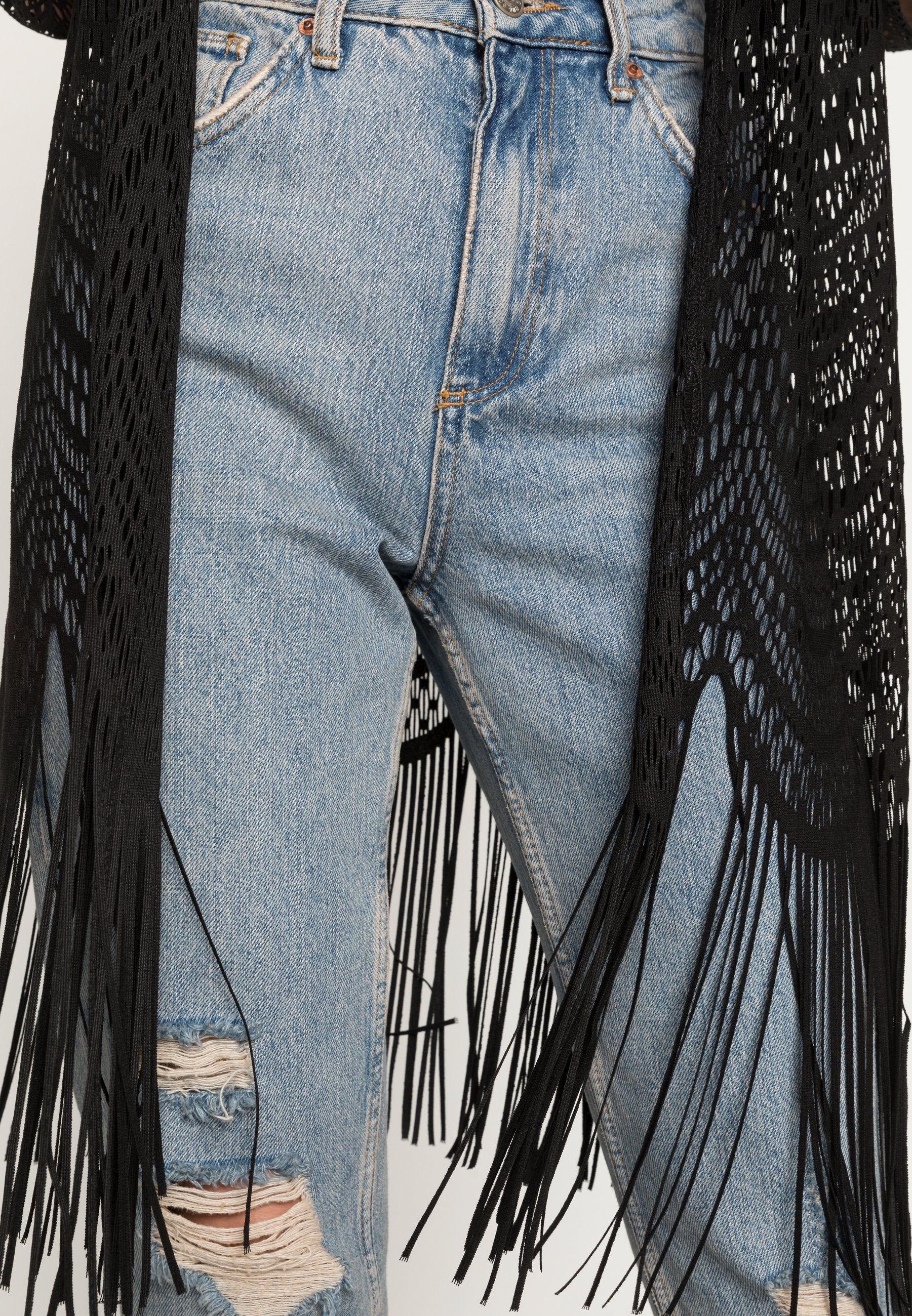 VILA VINOLA FRINGLE KIMONO