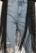 VILA VINOLA FRINGLE KIMONO