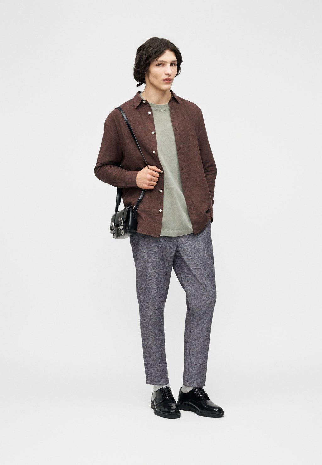 Joggers ONSLINUS Tapered Fit Linen Media 2