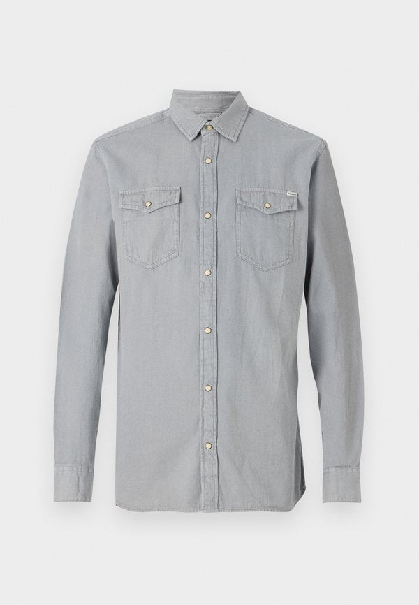 Jack & Jones JJESHERIDAN SHIRT L/S NOOS - Shirt - light grey denim