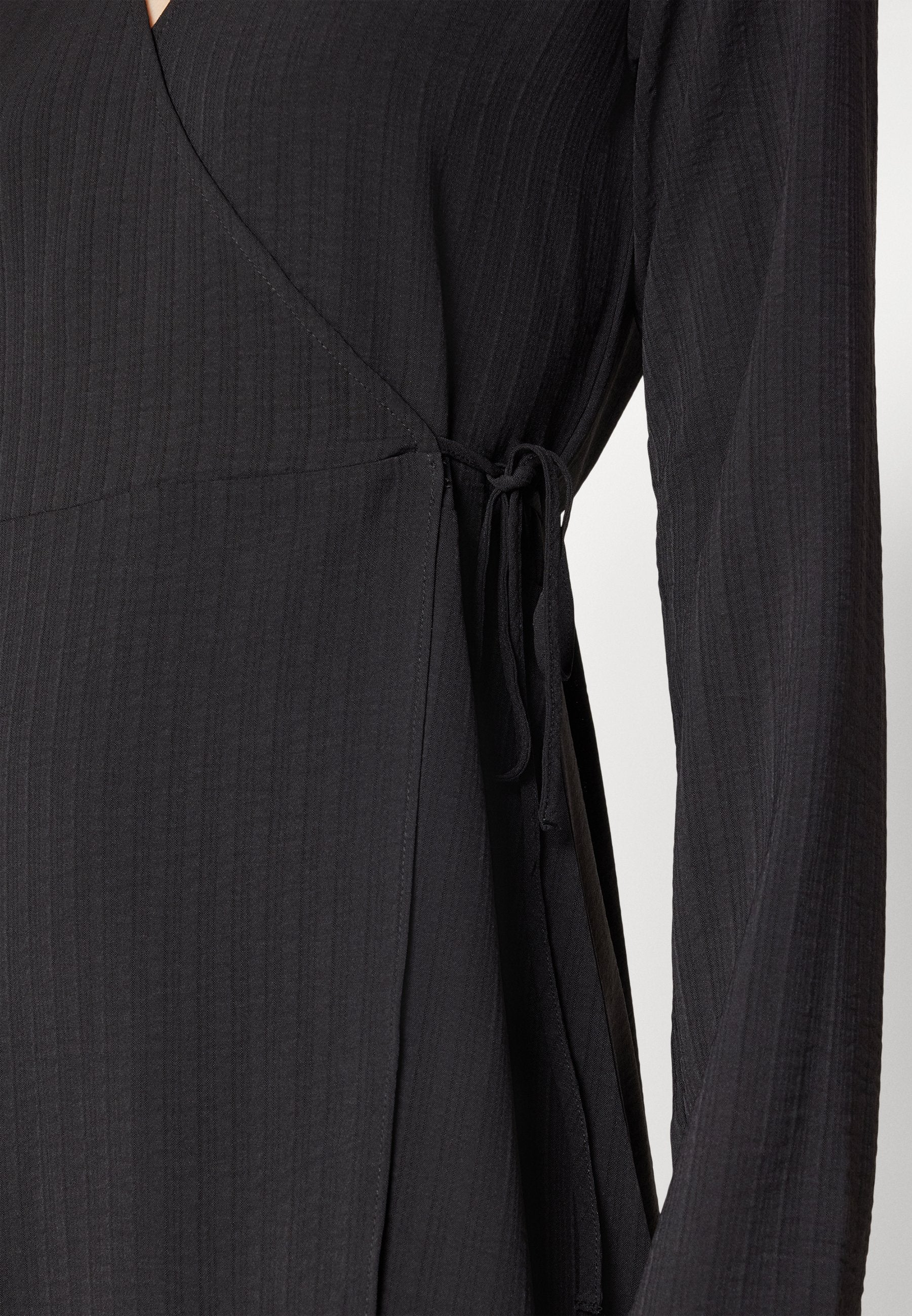 VILA VILOVIE NEW WRAP MIDI DRESS