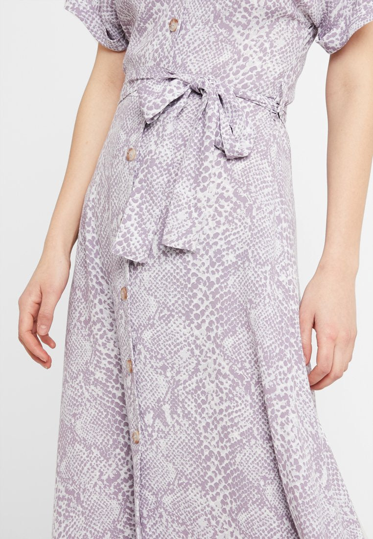 New Look PRINT THRU MIDI DRESS