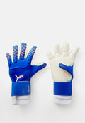 Puma ULTRA ULTIMATE HYBRID UNISEX - Goalkeeping gloves - ultra blue/glowing red