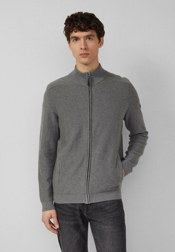 s.Oliver STRICKJACKE - Cardigan - graphit