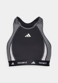 TECHFIT MEDIUM-SUPPORT HIGH-NECK COLORBLOCK Media 1