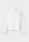 Selected Long sleeved Broderie Anglaise