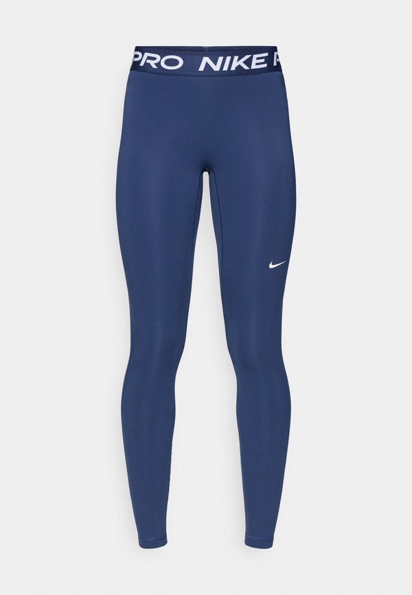 Nike Performance W NP DF 365 MR TIGHT USM - Leggings - midnight navy/white