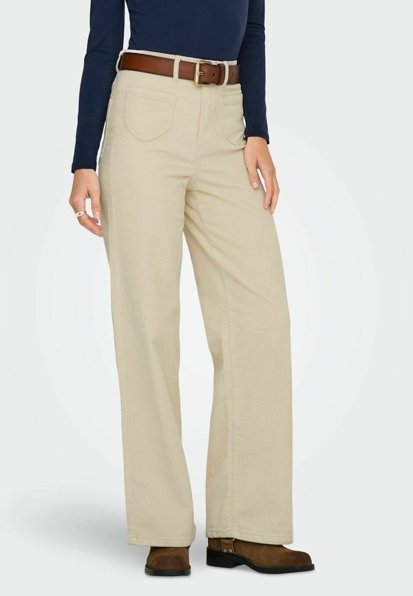 ONLY HOPE GLOBAL EBBA POCKETS - Trousers - whitecap gray