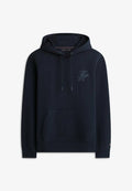 Tommy Hilfiger LOGO EMBROIDERY TERRY - Hoodie - navy blue