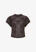 ONLY Knitted ONLESTRALLA Knitted - Print T-shirt - mole