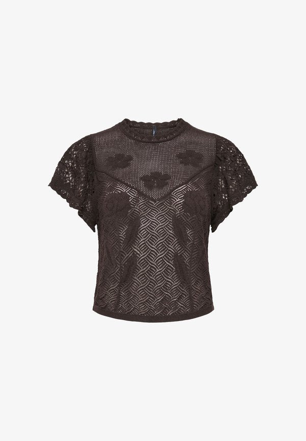 ONLY Knitted ONLESTRALLA Knitted - Print T-shirt - mole