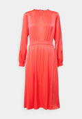 MICHAEL Michael Kors PALM OPEN BACK MIDI DRESS