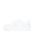 TH MONOGRAM METALLIC TRAINERS WITH LEATHER Media 1