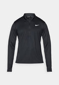 Nike Performance PACER TOP - Long sleeved top - black/reflective silver-coloured