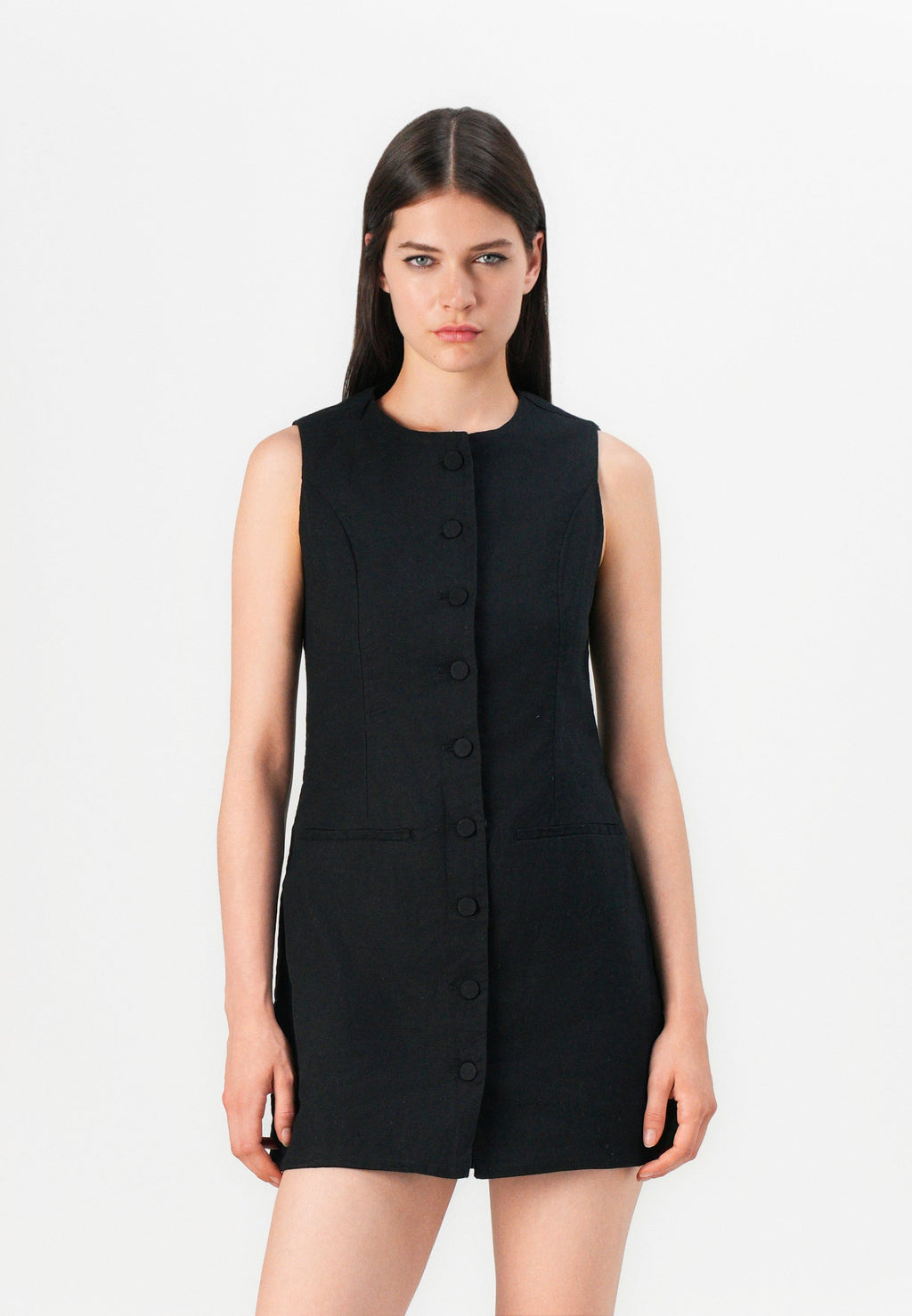 Abercrombie & Fitch CHASE MARA HIGHNECK SHORT DRESS