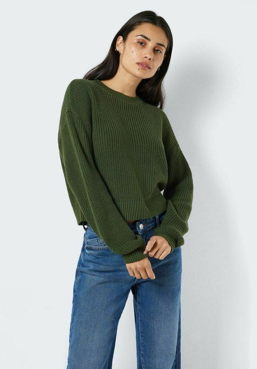 Noisy May NMMAYSA L/S O-NECK KNIT NOOS