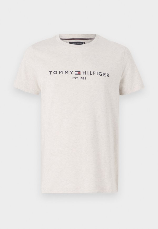 Tommy Hilfiger Basic T-shirt - heathered oatmilk