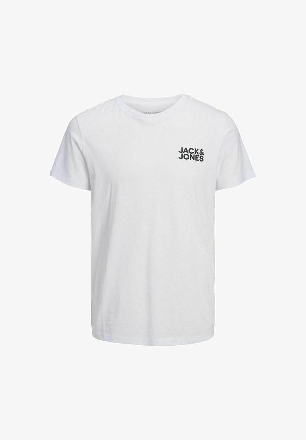 Jack & Jones JJECORP LOGO TEE O NECK - Print T-shirt - white