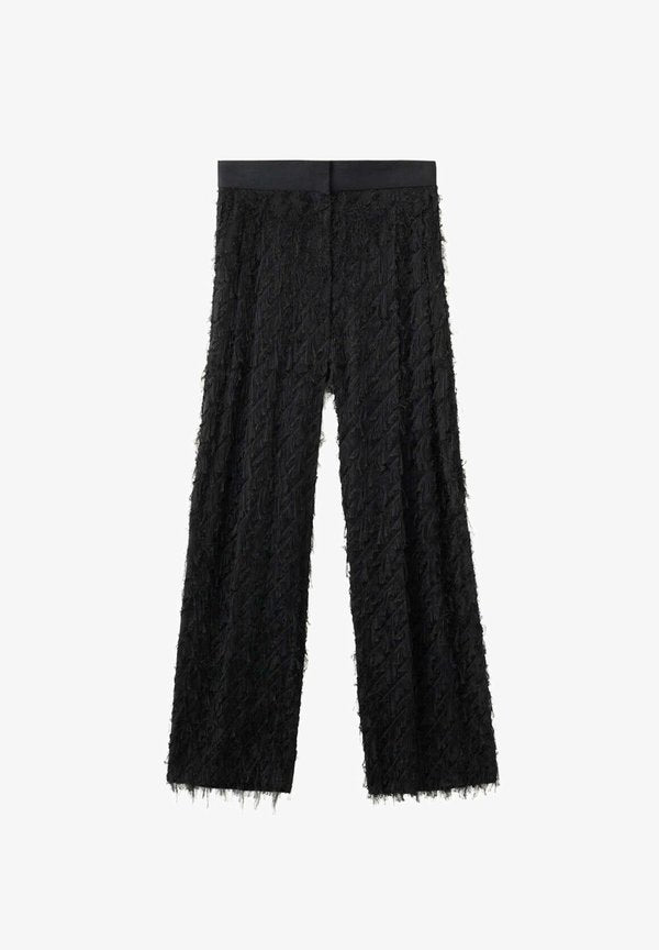 Mango ADULT - Trousers - black