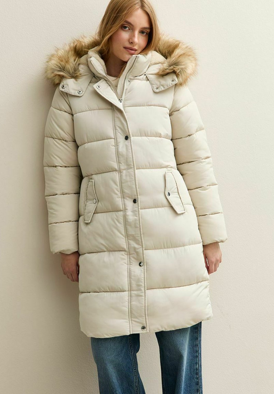 New Look HOODED TIERED PUFFER