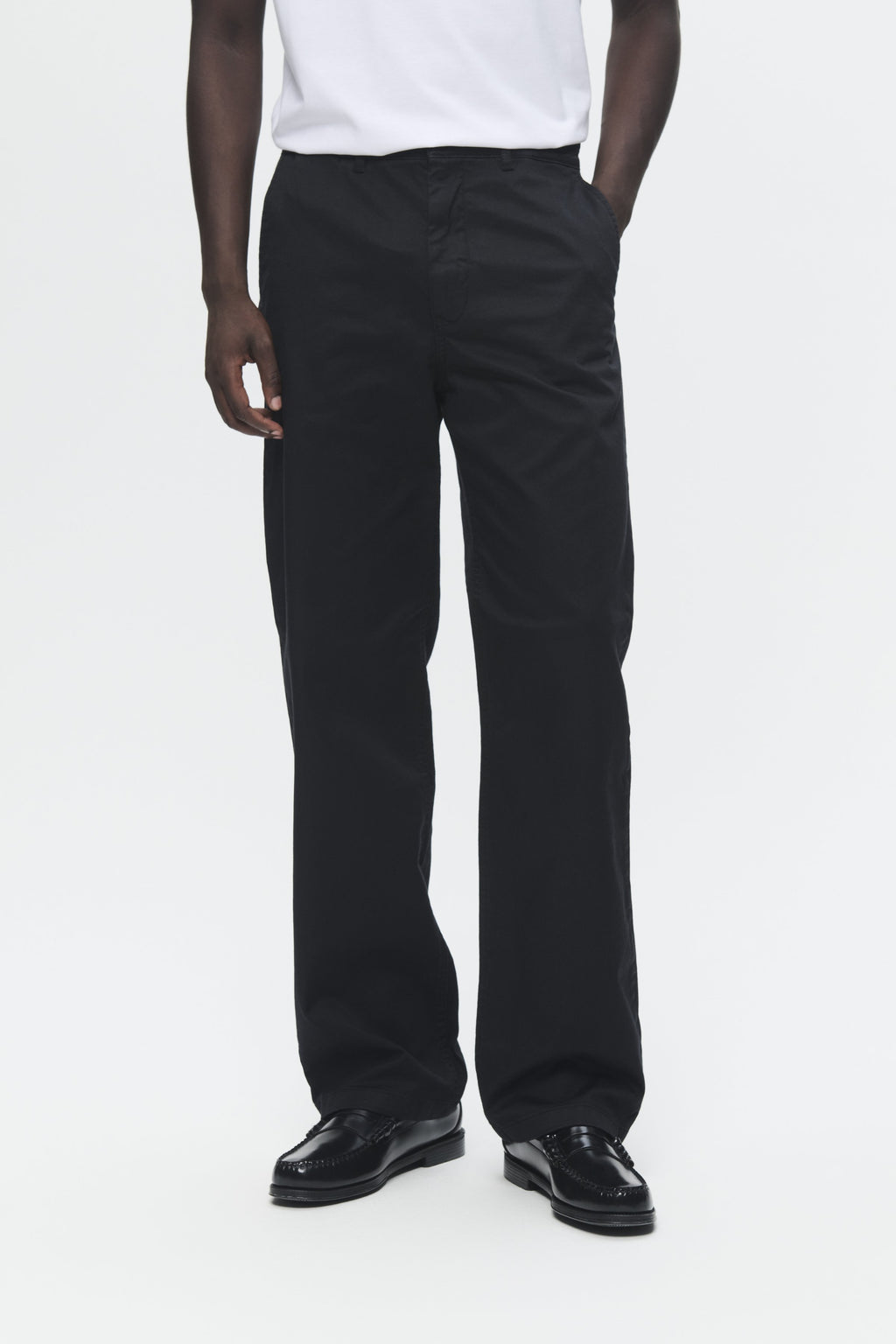 WOOD WOOD WWSILAS TWILL STRAIGHT LEG