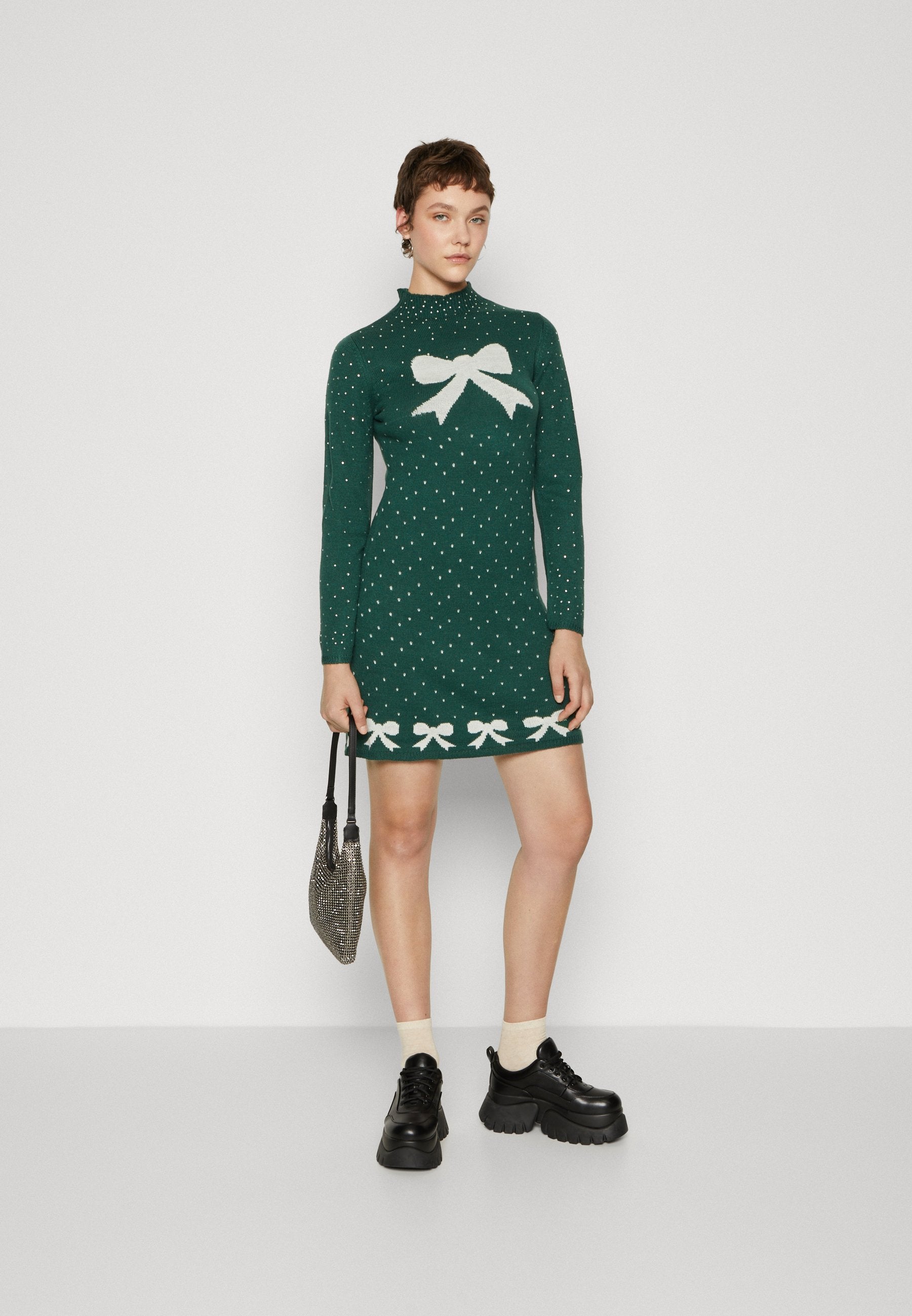 Pieces PCFIRA CHRISTMAS GLITTER DRESS