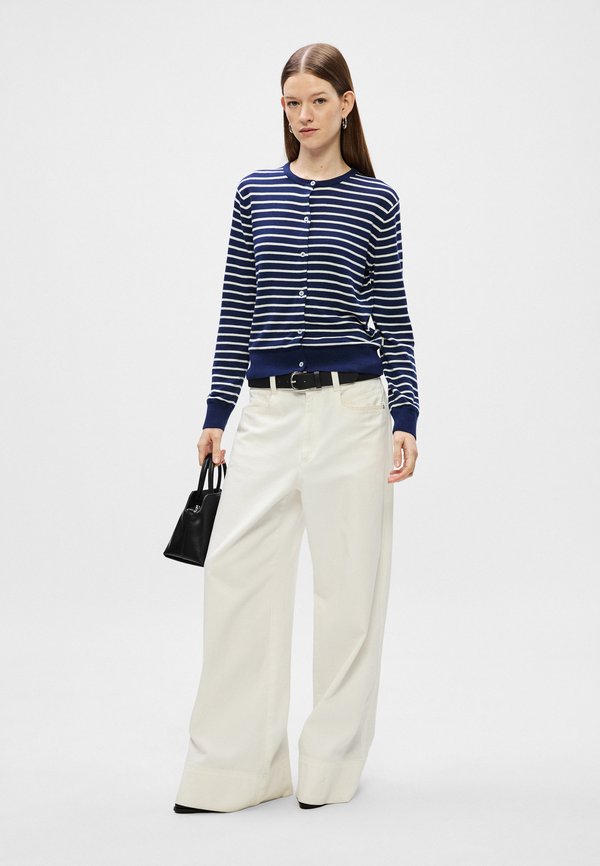 Mads Nørgaard CHARLOT STRIPE CARDIGAN