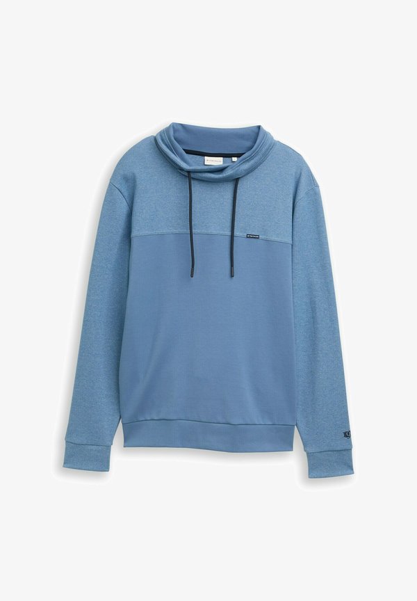 TOM TAILOR TOM TAILOR STRICK & SWEATSHIRTS - Sweatshirt - blue white/blue fine stripe