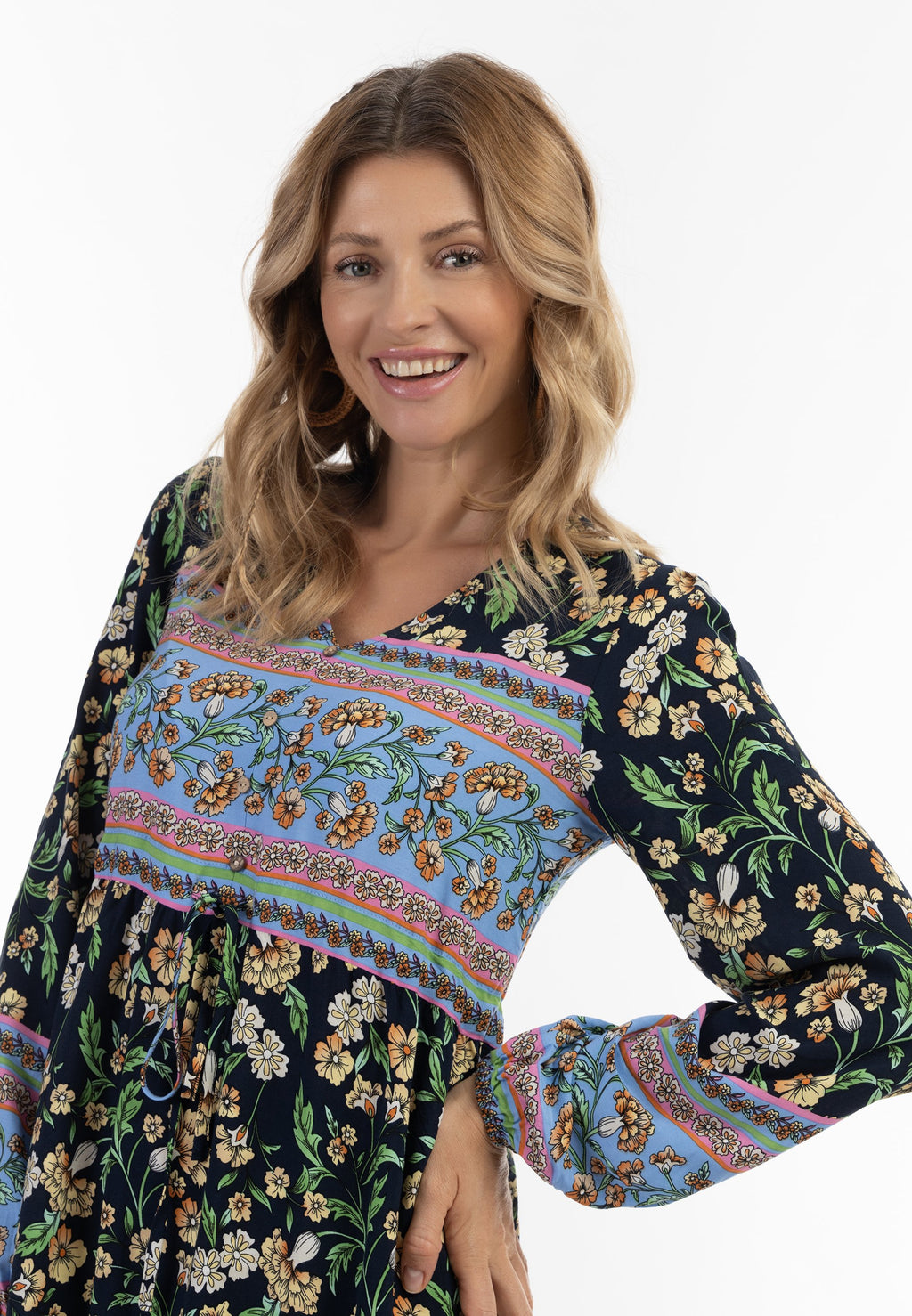 usha SOMMER MIT BLUMENPRINT CARNEA