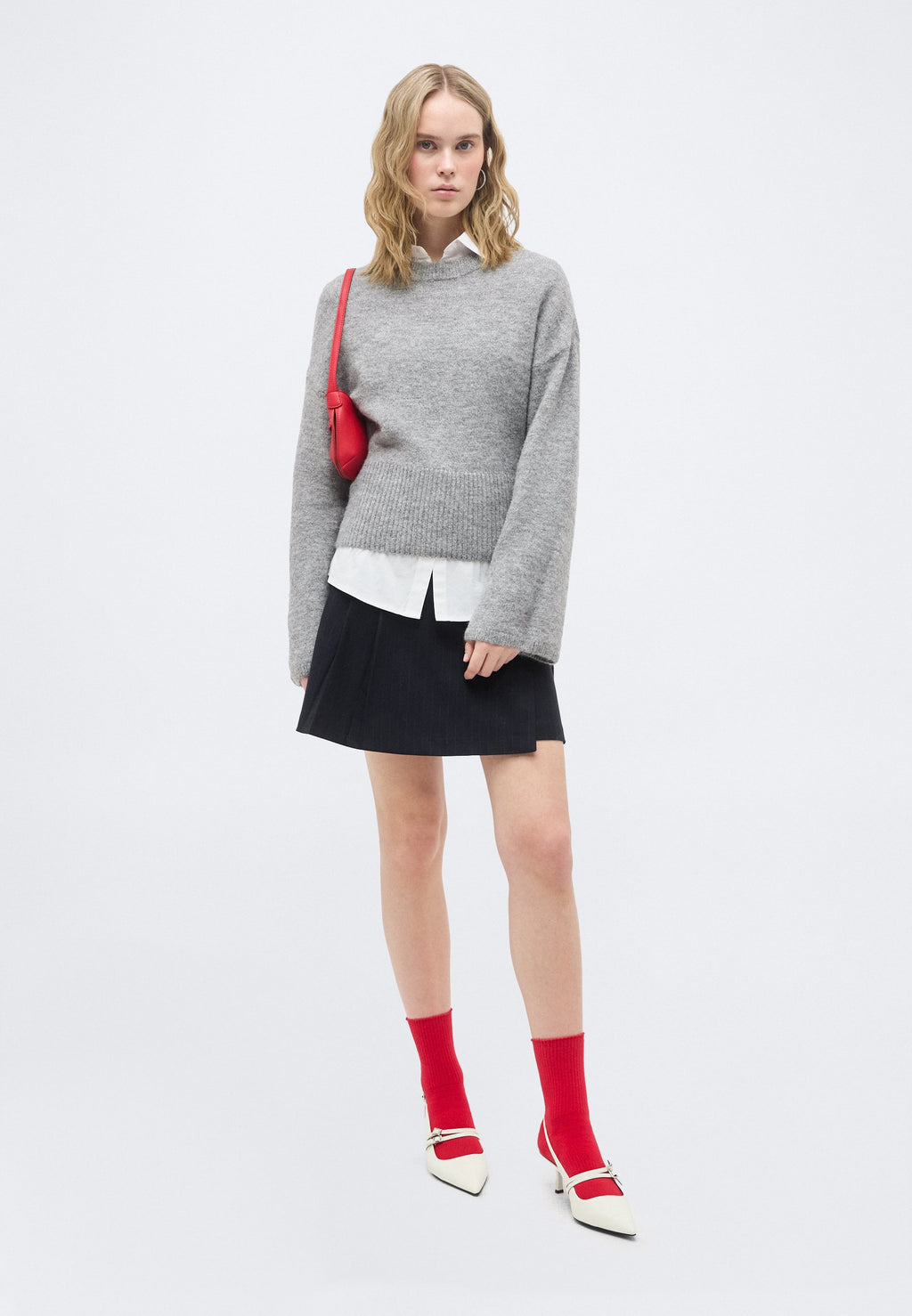 Gina Tricot WIDE SLEEVE SWEATER
