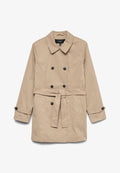 Vero Moda VMCHELSEA OLIVIA - Trenchcoat - silver mink