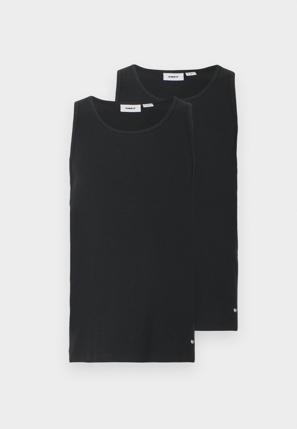 Obey Clothing STANDARD RIB TANK 2 PACK