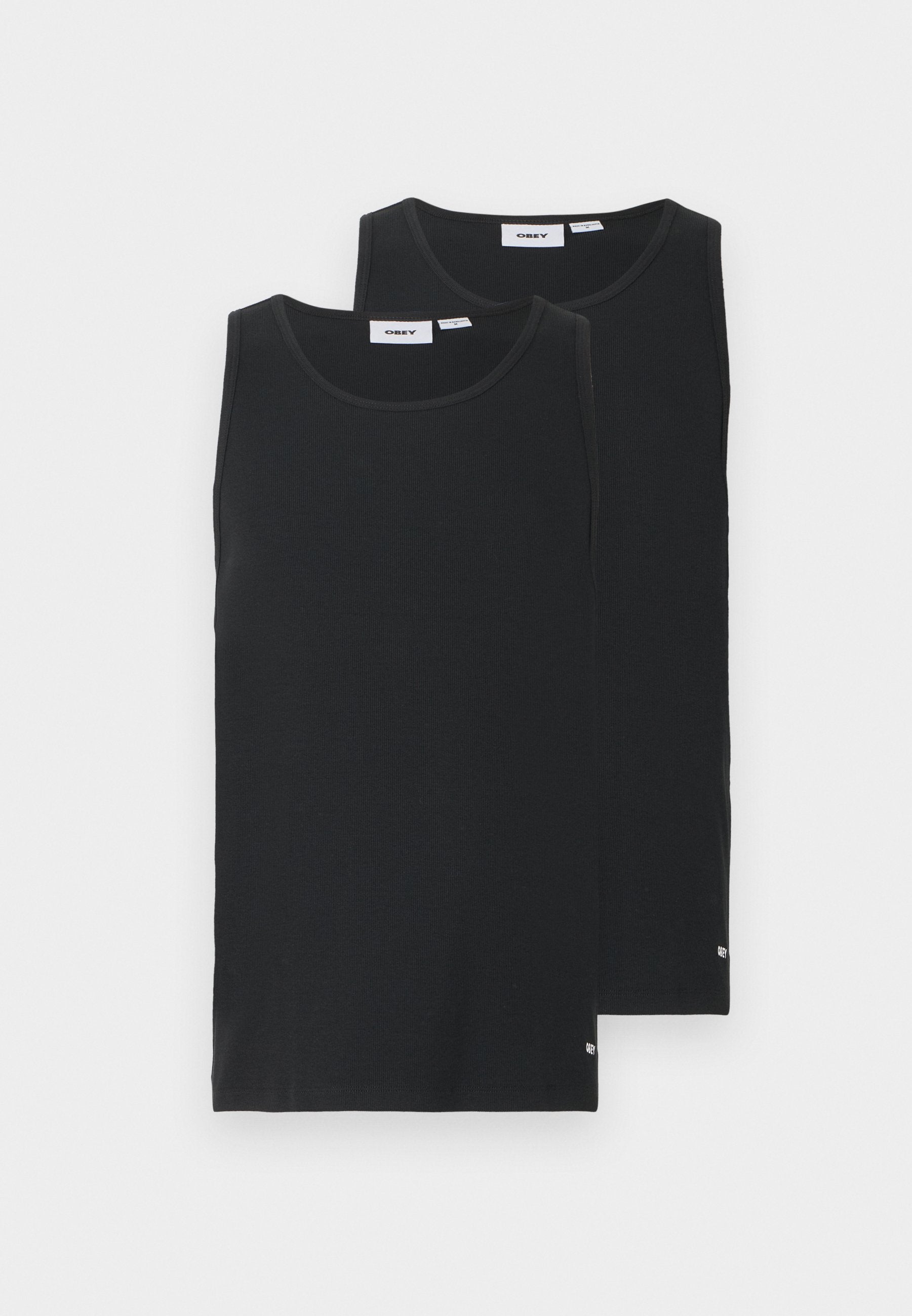 Obey Clothing STANDARD RIB TANK 2 PACK