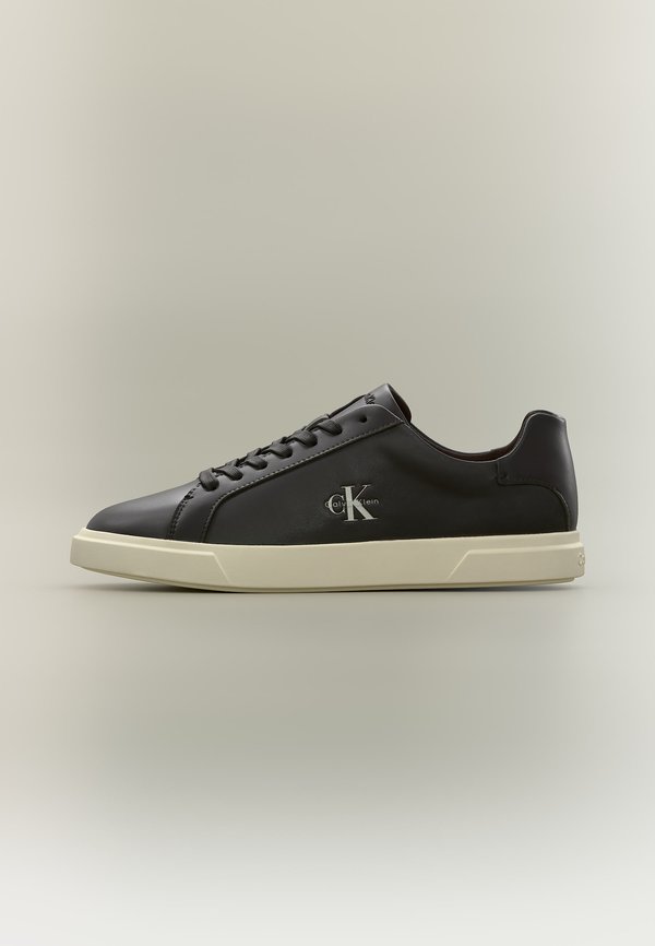Calvin Klein LOW PROF CUPSOLE LTH - Trainers - fudge/marshmallow