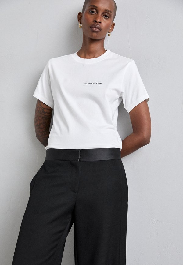 Victoria Beckham SHRUNKEN LOGO TEE