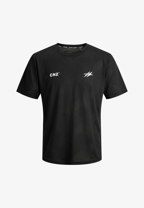 Jack & Jones Backprintet - Print T-shirt - black