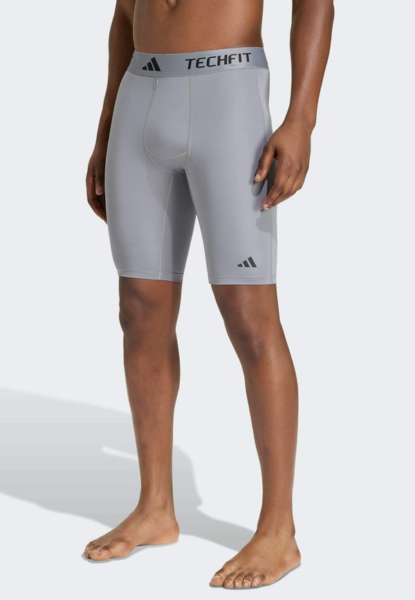adidas Performance TECHFIT COMPRESSION TRAINING SHORT TIGHTS - Leggings - grey